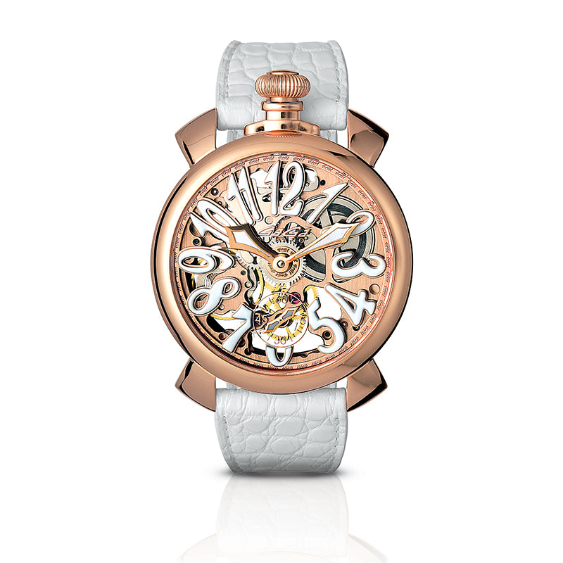 GaGà Milano-Skeleton 48mm - Rose gold plated