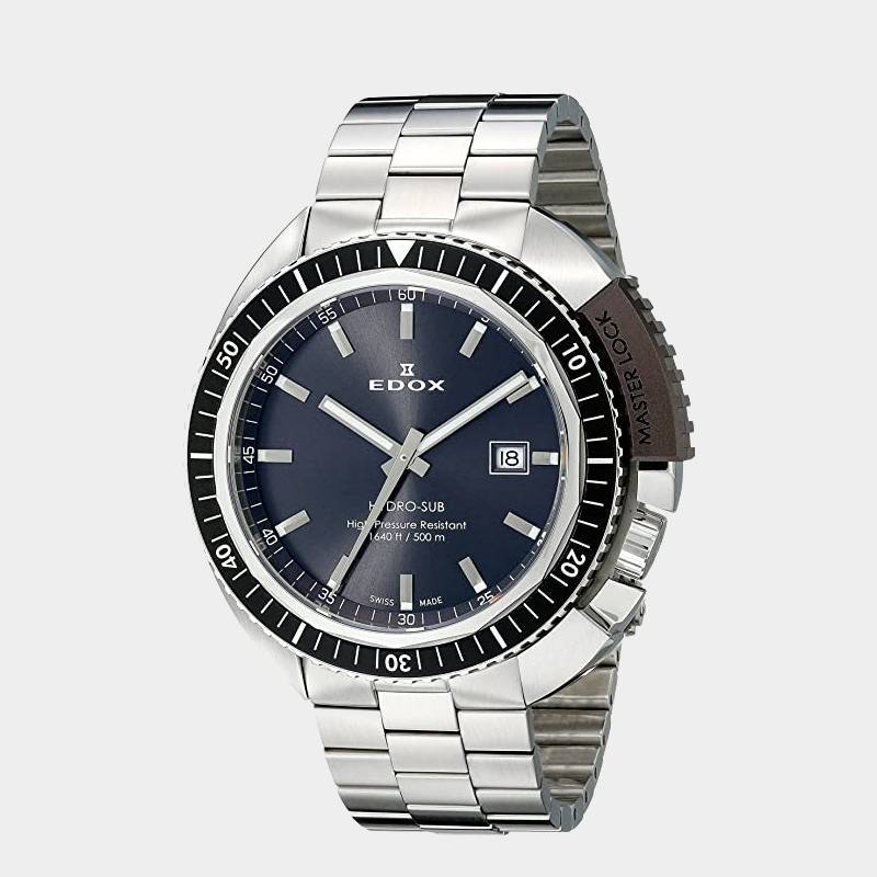 EDOX HYDRO SUB STAINLESS STEEL BRACELET/CASE - Zakaa Urban