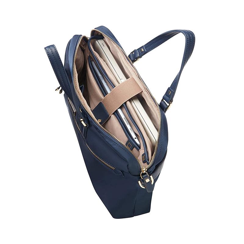 SAMSONITE BAIL HANDLE 15.6 COMP KARISSA BIZ 7382 DARK NAVY - Zakaa Urban