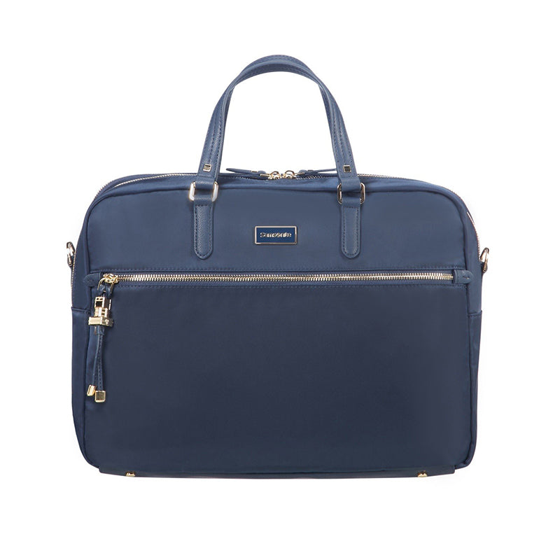 SAMSONITE BAIL HANDLE 15.6 COMP KARISSA BIZ 7382 DARK NAVY - Zakaa Urban