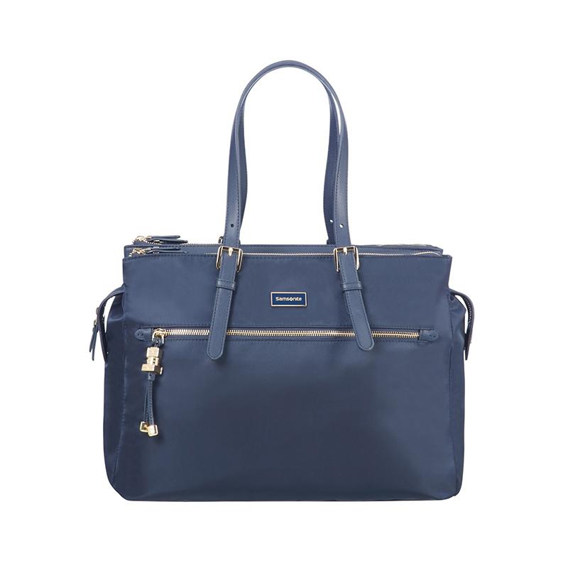 SAMSONITE KARISSA BIZ BAILHANDLE 7382 NAVY BLUE - Zakaa Urban