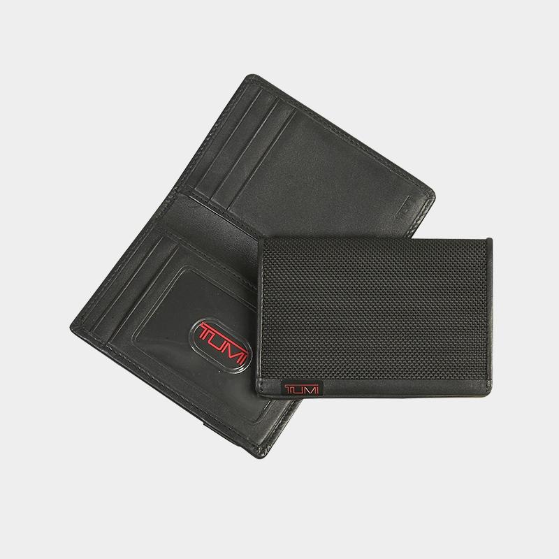 TUMI CARD HOLDER BLACK - Zakaa Urban