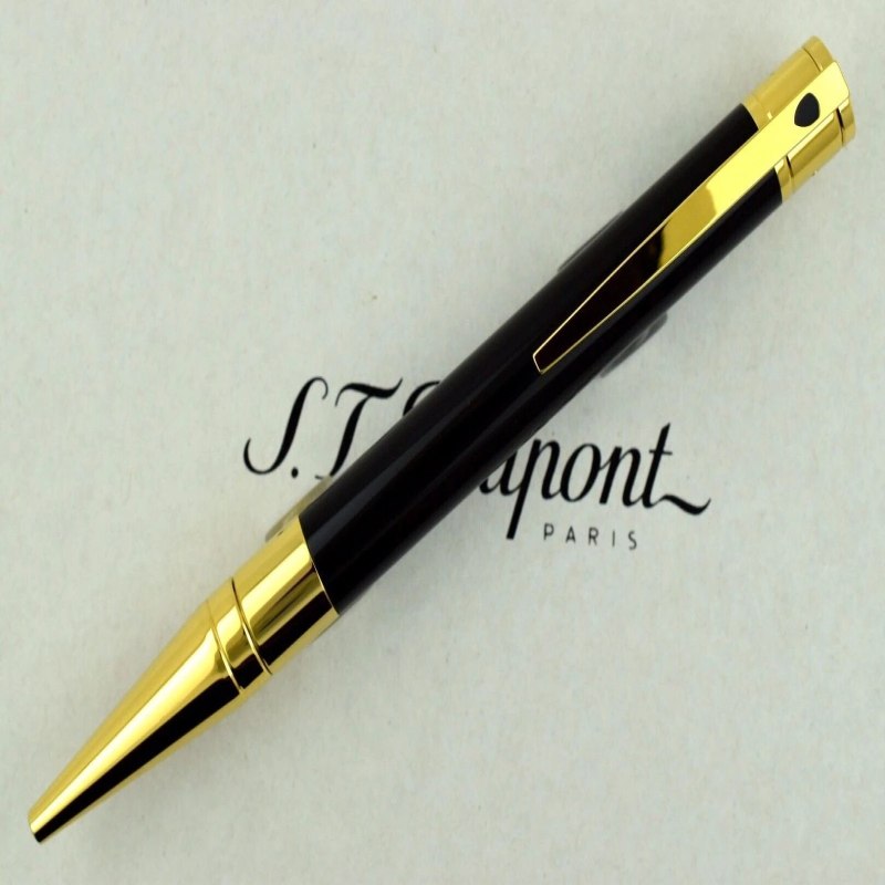 ST DUPONT D-INITIAL YELLOW GOLD FINISH - Zakaa Urban