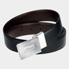 St Dupont PALLADIUM FINISH AUTO-REVERSIBLE BUSINESS BELT - Zakaa Urban