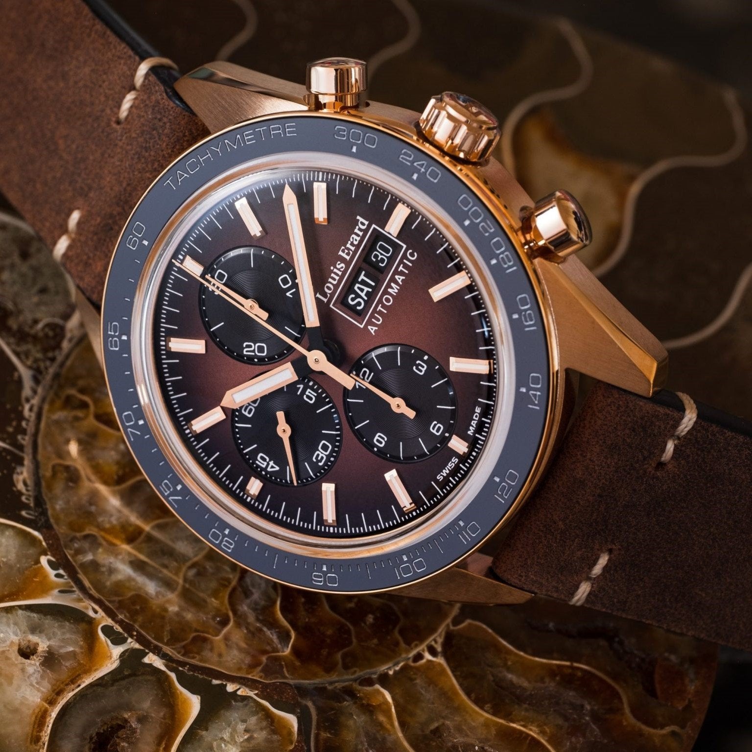 Louis Erard La Sportive Limited Edition Bronze - Zakaa Urban